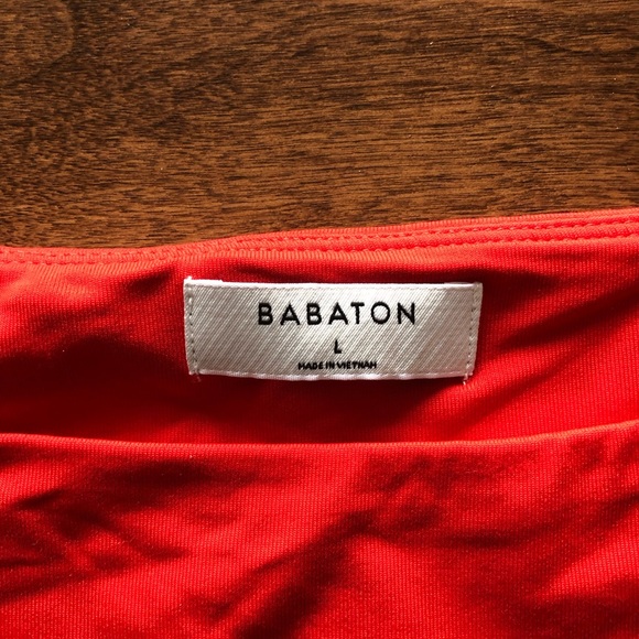 Aritzia Babaton Red Contour Bodysuit - Picture 2 of 3